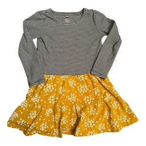 Tea Collection striped and floral dress